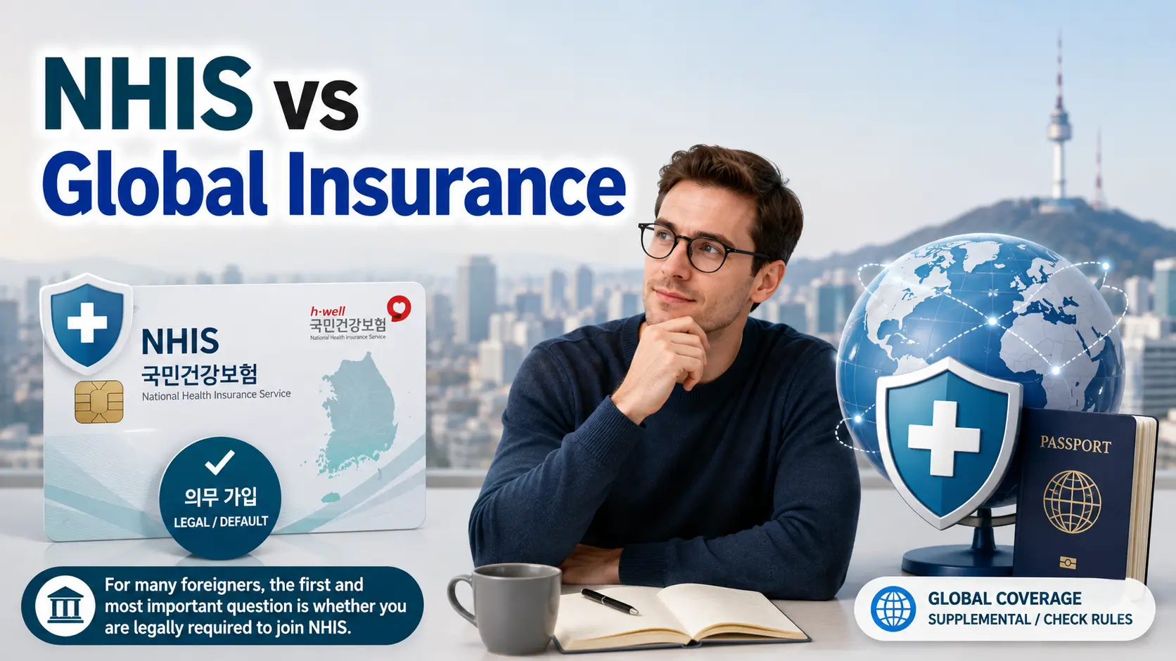 Korea International Health Insurance vs NHIS