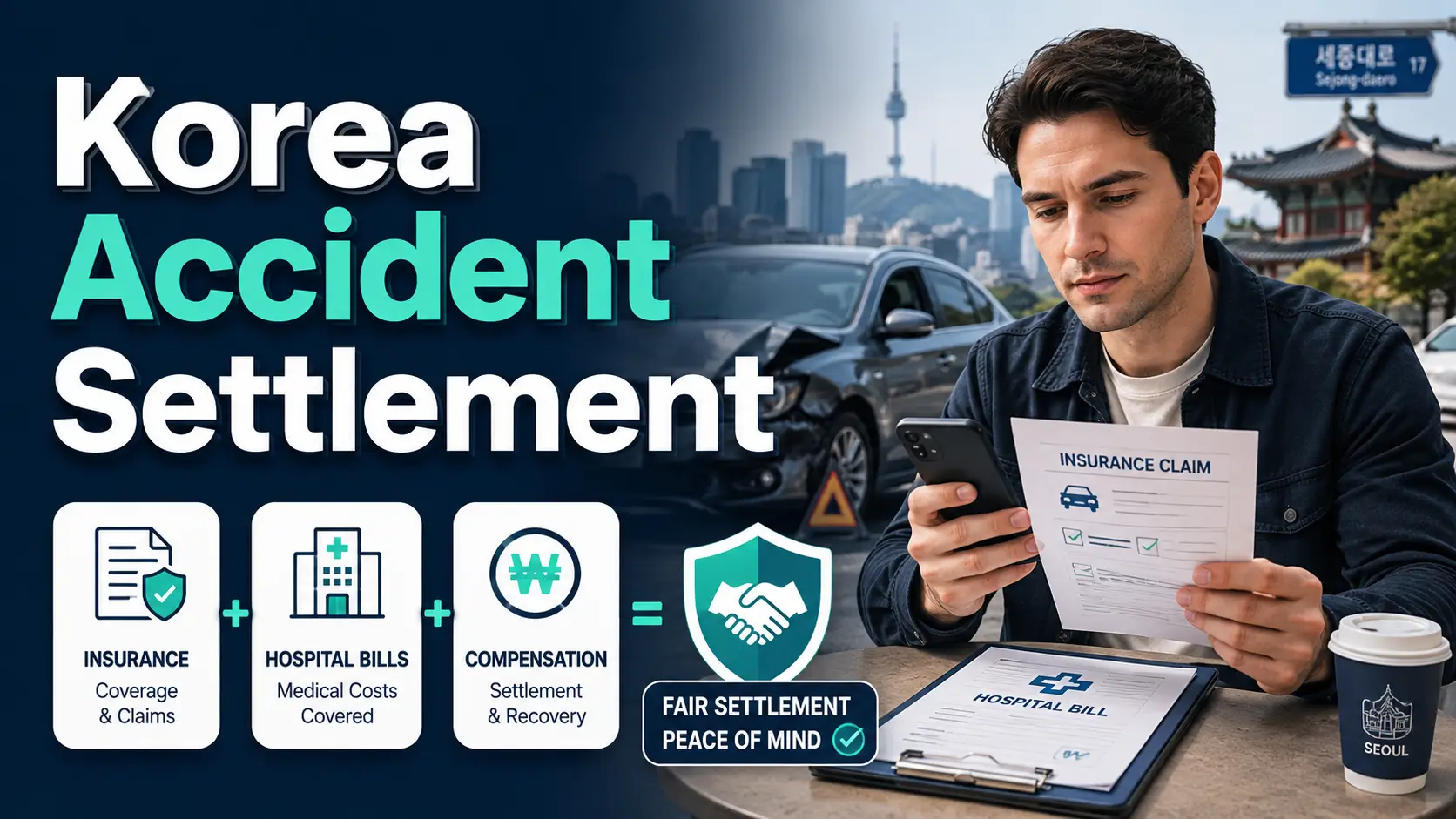 Korea Car Accident Settlement for Foreigners: Insurance, Hospital Bills and Compensation 2 Korea car accident settlement for foreigners