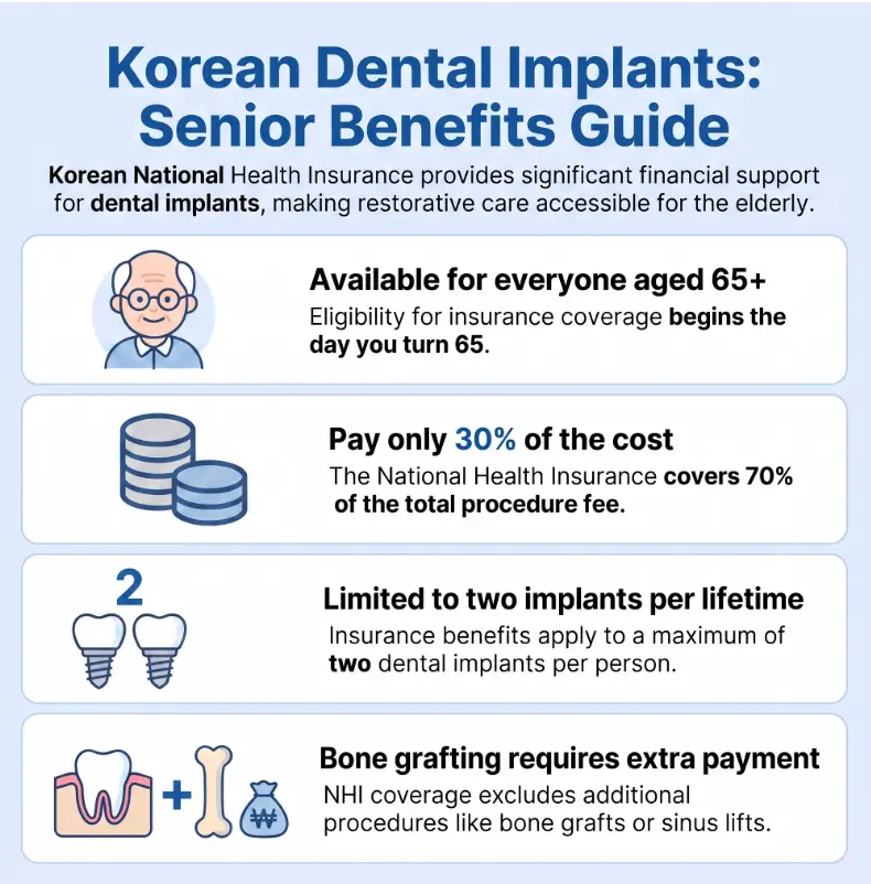 Korea dental implant cost for foreigners