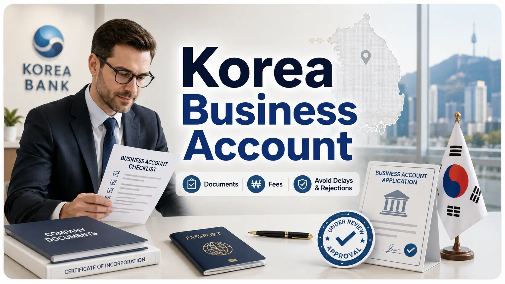 Korea foreign company bank account