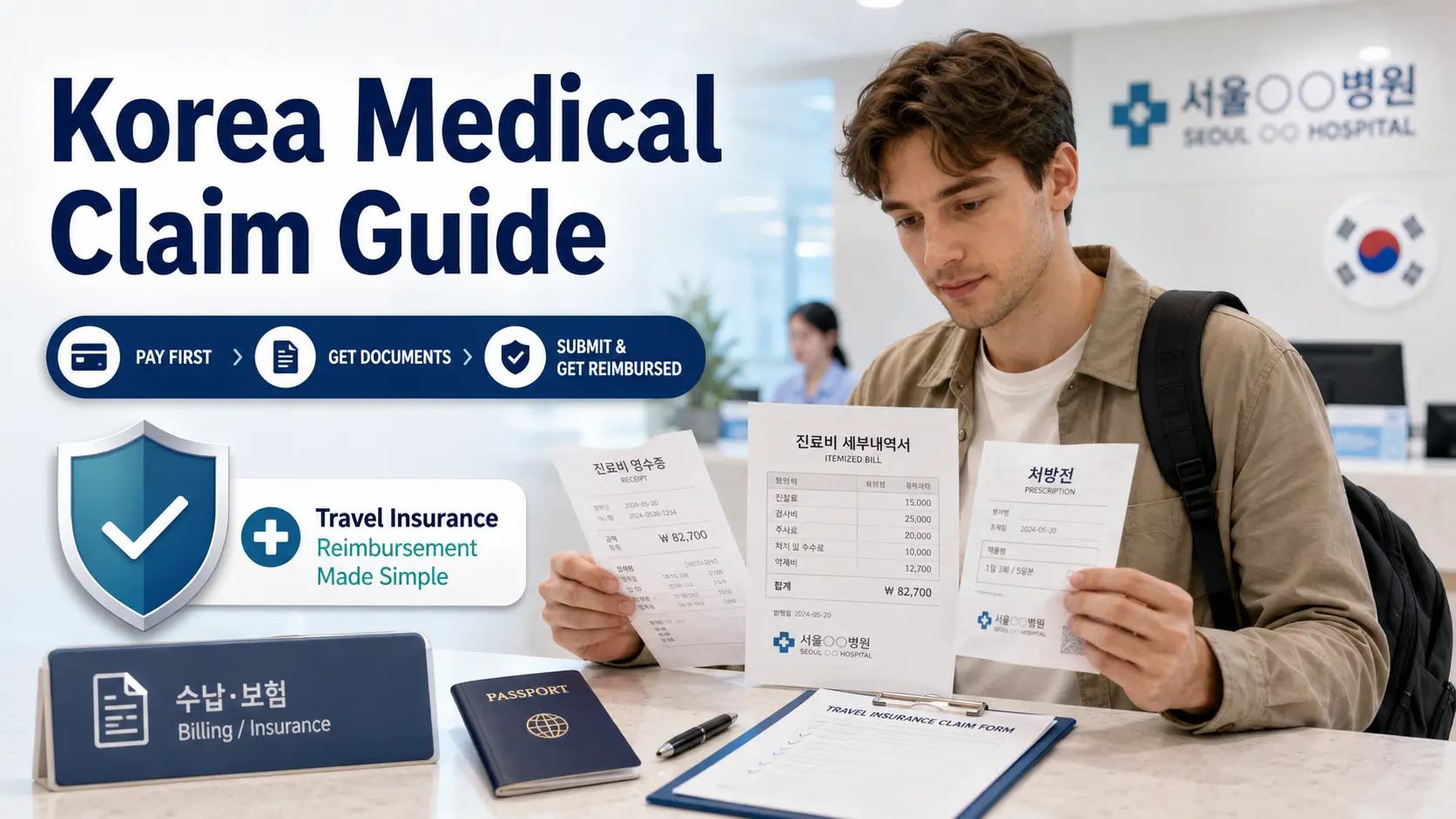 Korea travel insurance medical claim