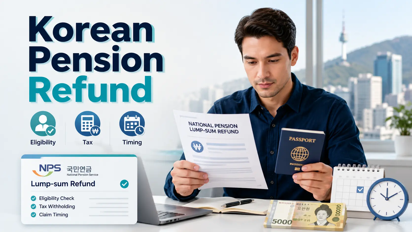 Korean pension refund for foreign workers