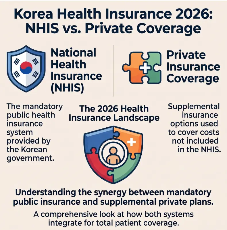 Health Insurance in Korea for Foreigners: NHIS vs Private Insurance Cost 3 health insurance in Korea for foreigners