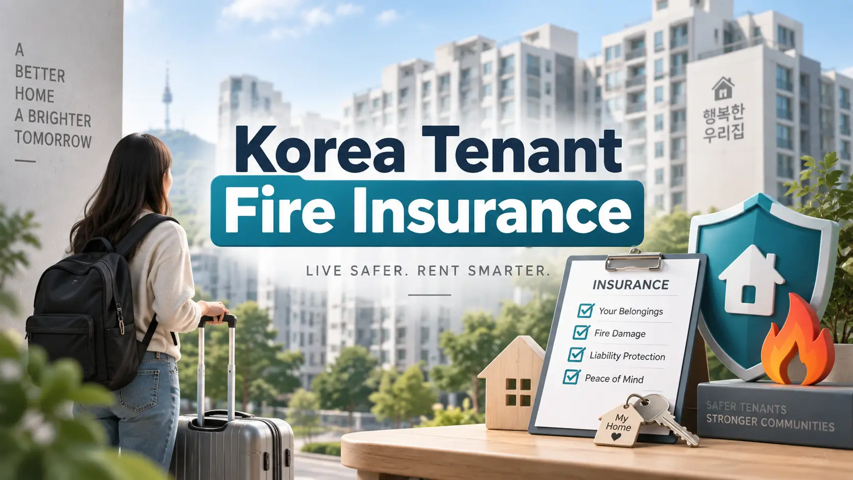 Korea apartment fire insurance for foreign tenants