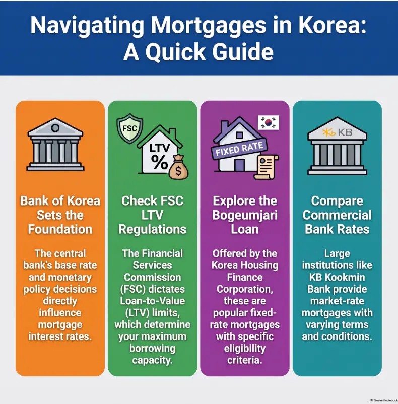 Korea mortgage interest rates for foreigners